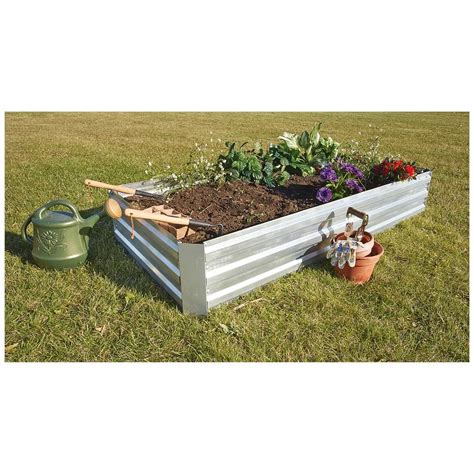 lipscomb metal planter box|galvanized planter box.